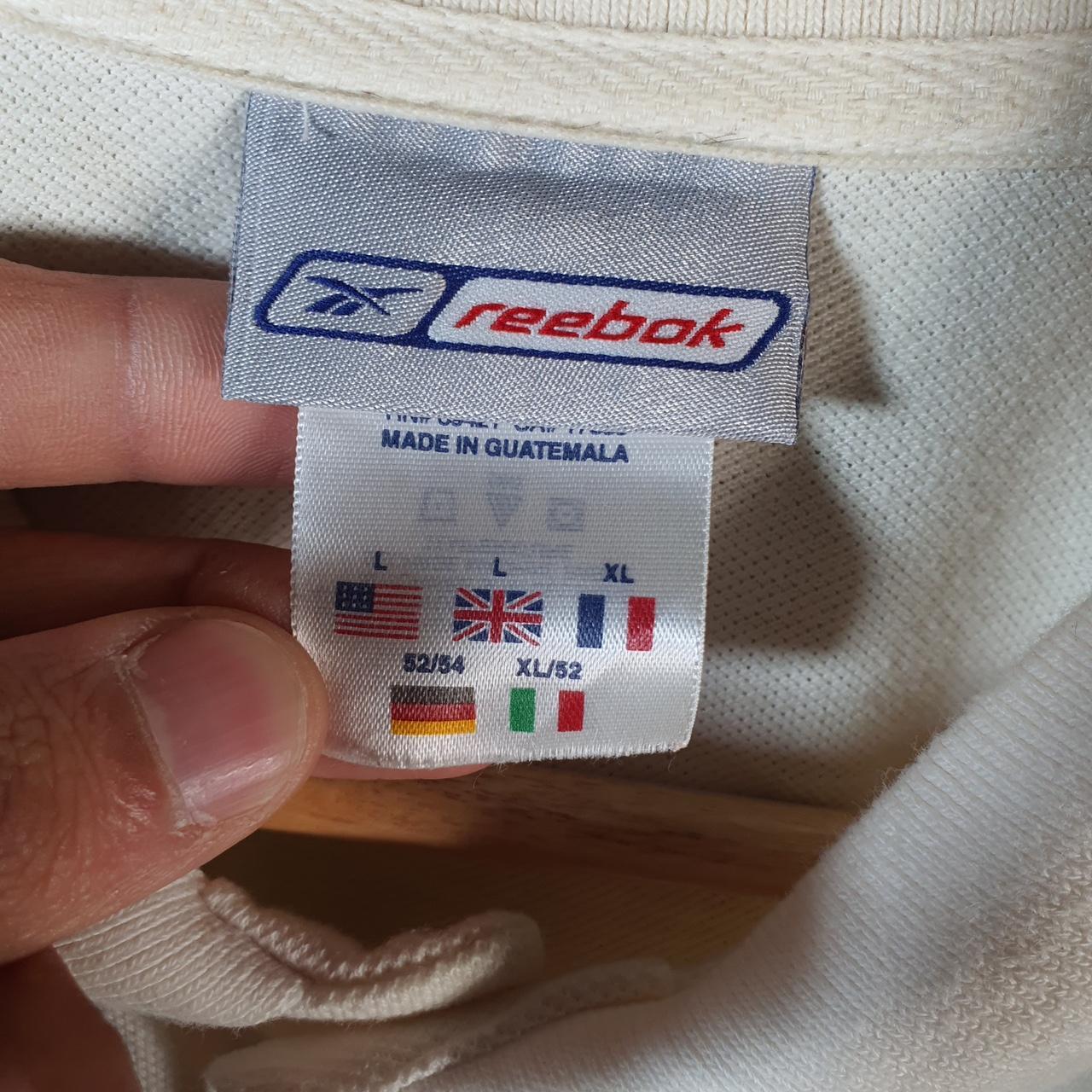 Vintage Puma Spellout Polo Shirt Men’s Large White sports Logo Athletic