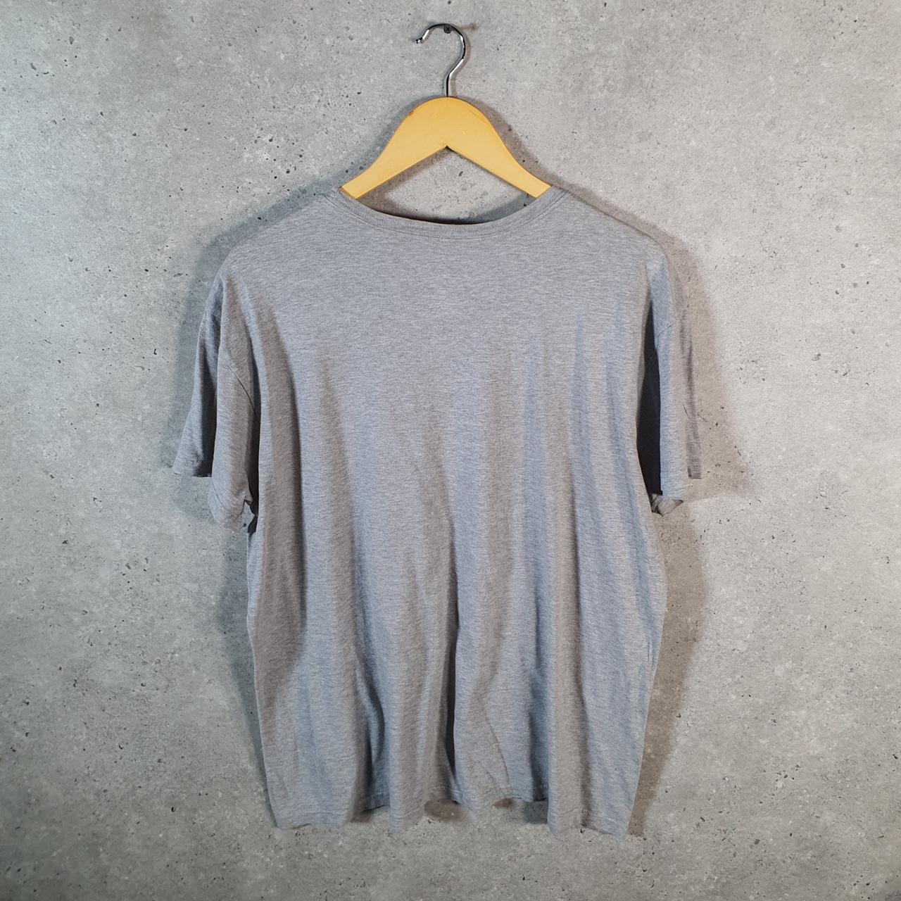 Vintage Ralph Lauren Polo Sport T Shirt Men’s Large Grey Classic Fit Embroidered Pony C8685