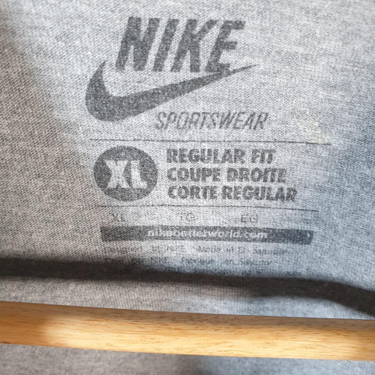 Vintage Nike Love Players Hate Blockers T Shirt Men’s XL Grey Logo Swoosh Athletic