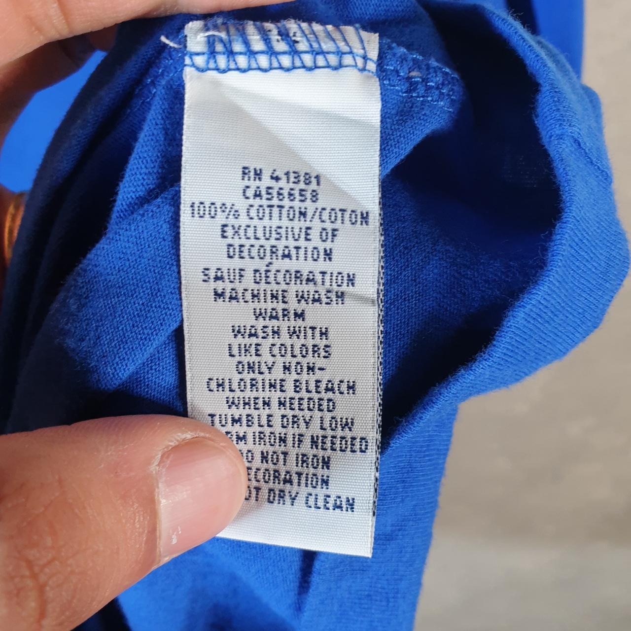 Vintage Ralph Lauren Polo T Shirt Men’s Medium Blue Embroidered Classic Fit Pony C9045