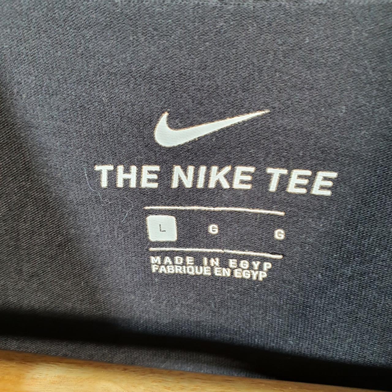 Vintage Nike Spellout Just Do It T Shirt Men’s Large Black Logo Swoosh Athletic