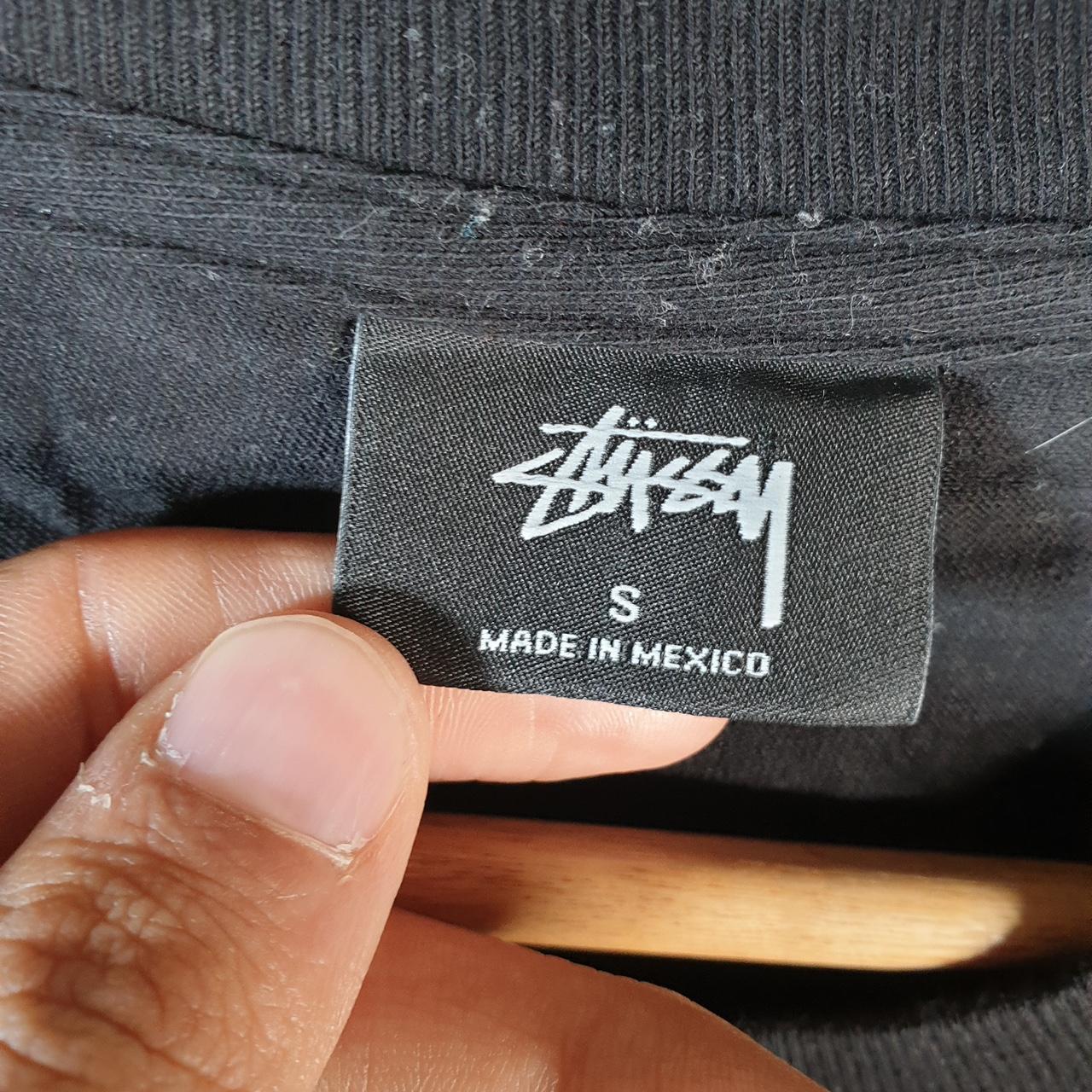 Vintage Stussy Sound System SSS T Shirt Men’s Small Black Graphic Long Sleeve