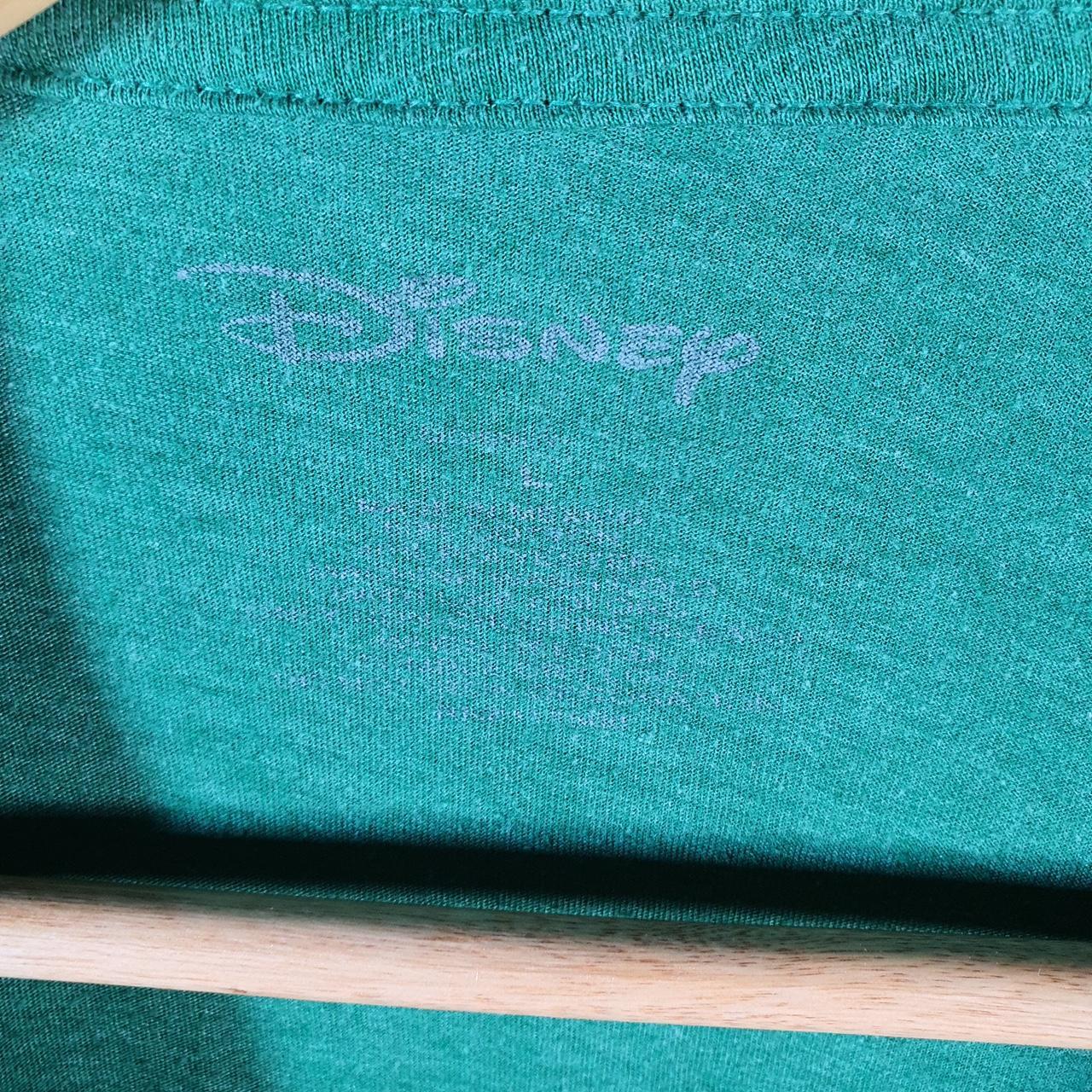 Vintage Disney Land Mickey Mouse T Shirt Men’s Large Green Logo Graphic Cartoon