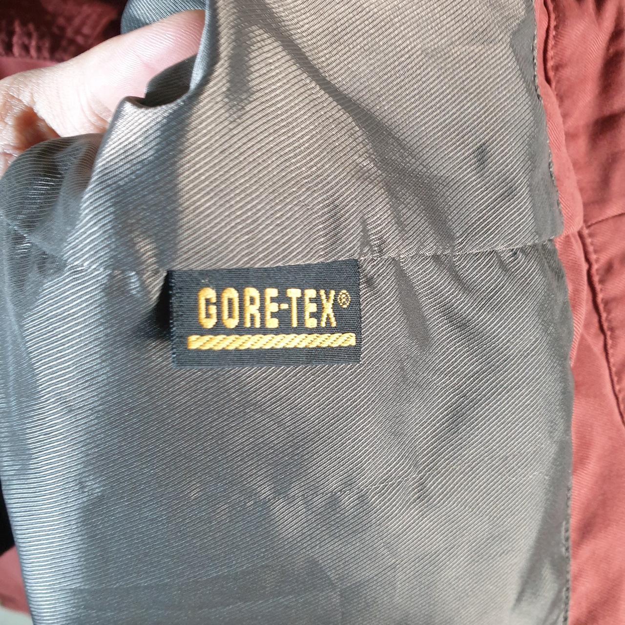 Vintage L.L. Bean GoreTex Outdoors Nylon Jacket Mens XL Tall Red Full Zip Waterproof