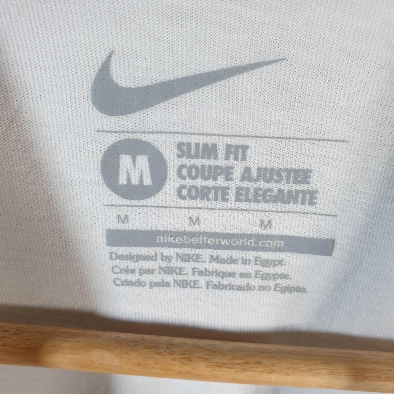 Vintage Nike USA Soccer Spellout T Shirt Men’s Medium White Swoosh Logo