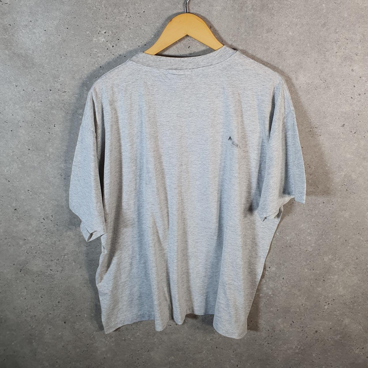 Vintage Hanes Antigua West Indies Map 90s USA Single Stitch T Shirt Men’s XL Grey