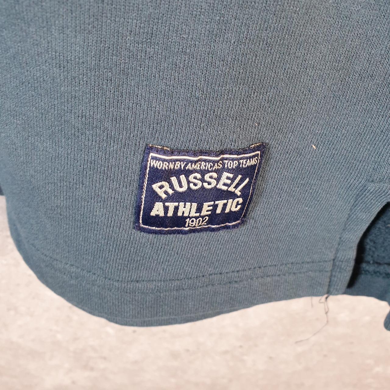 Vintage Russell Athletic Blank Sweatshirt Men’s Medium Striped Pullover