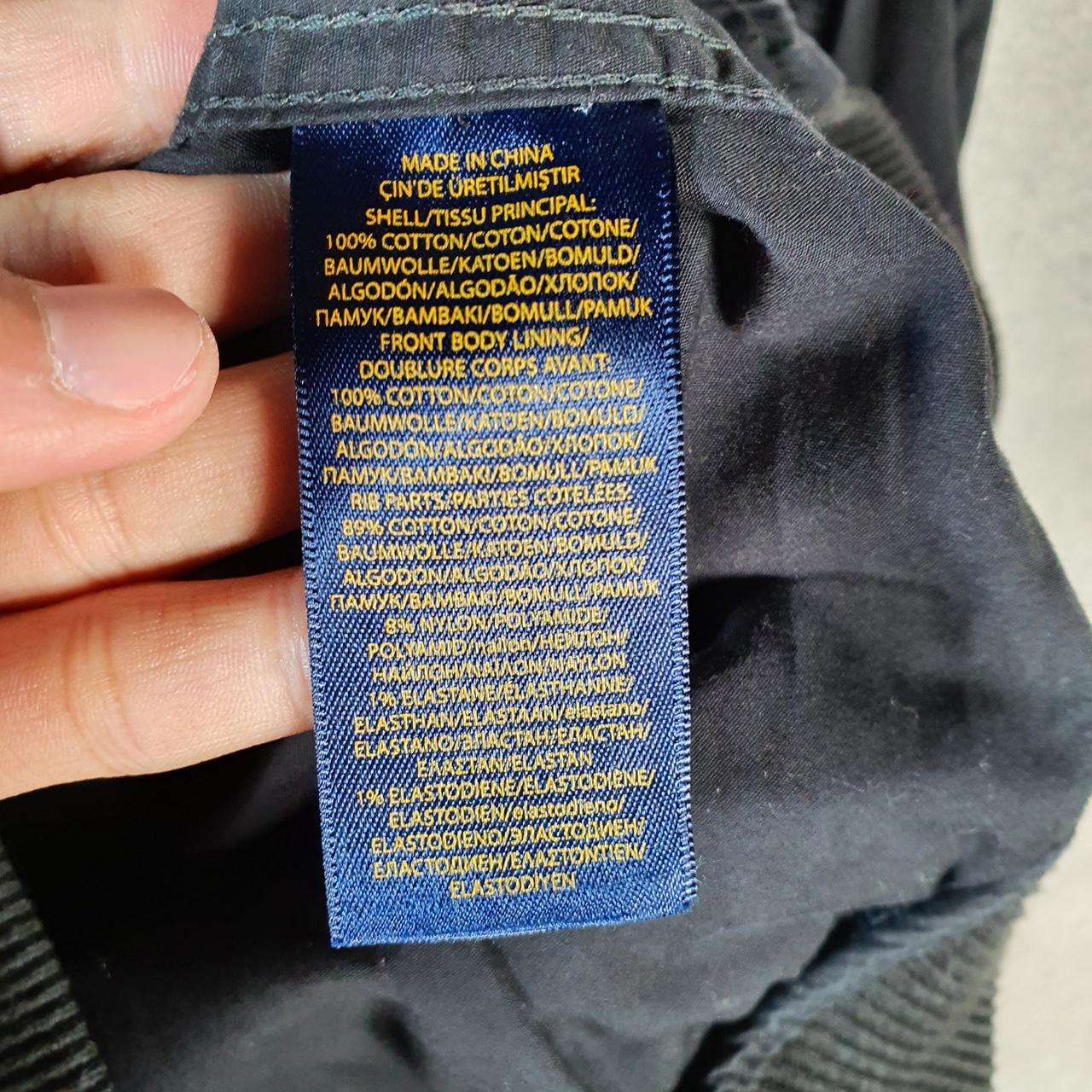 Vintage Ralph Lauren Polo Harrington Bomber Jacket Men’s Medium Black Pony Full Zip Big Fish Vintage