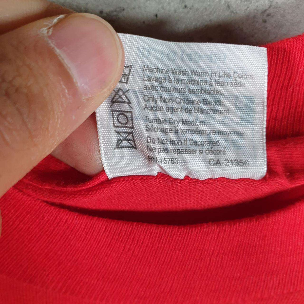 Vintage Hanes Beefy Pat Schroeder USA 90s Single Stitch T Shirt Men’s XL Red Big Fish Vintage