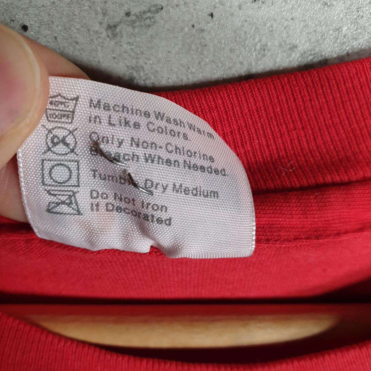 Vintage Hanes 50/50 Northwest School 90s USA Single Stitch T Shirt Men’s 2XL Red Big Fish Vintage