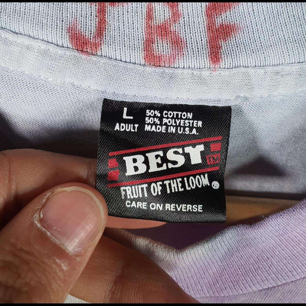 Vintage Fruit of the Loom Best Xavier University Single Stitch T Shirt Men’s Large Tie Dye Big Fish Vintage