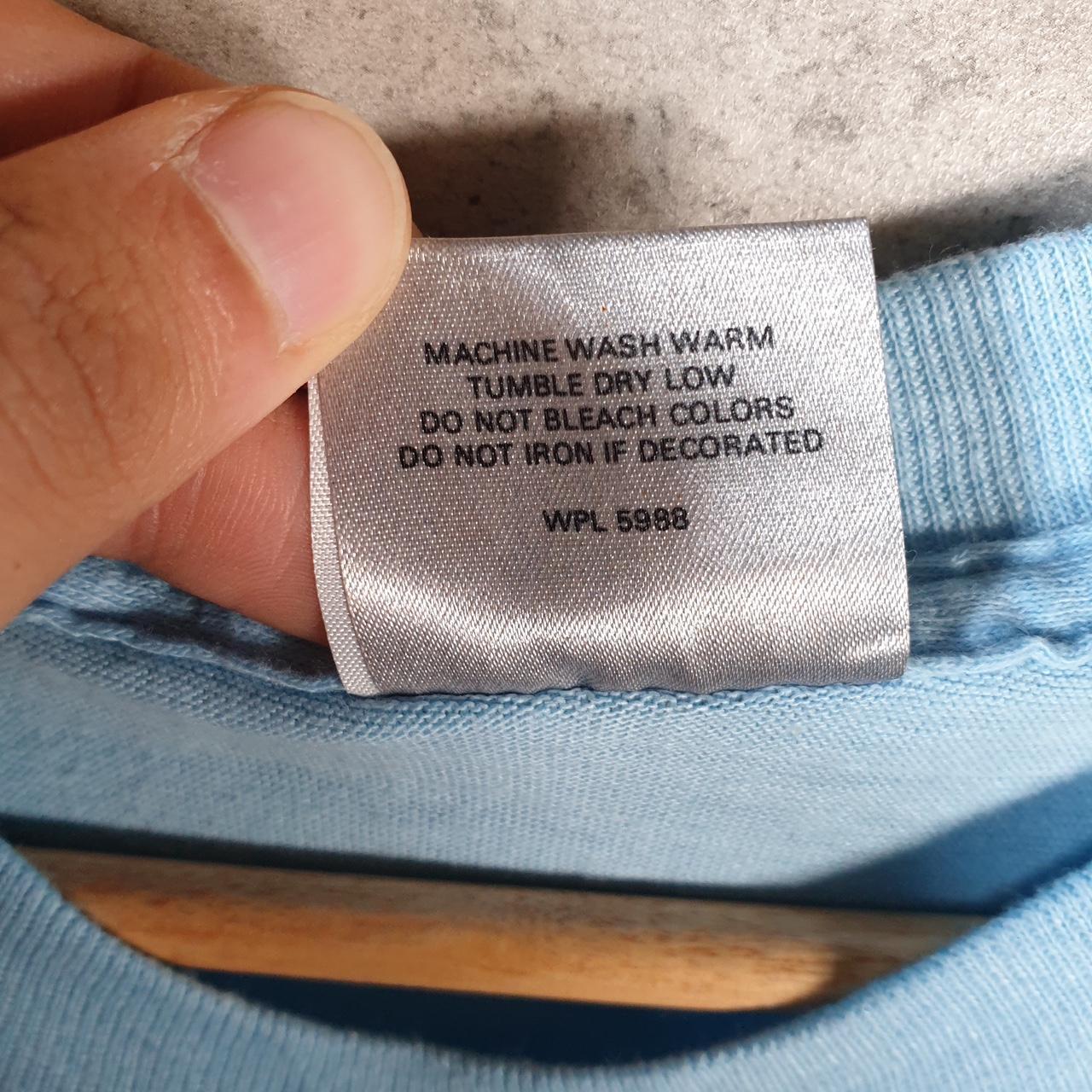 Vintage Oneita Power Wine Country 1988 USA Single Stitch T Shirt Men’s XL Blue