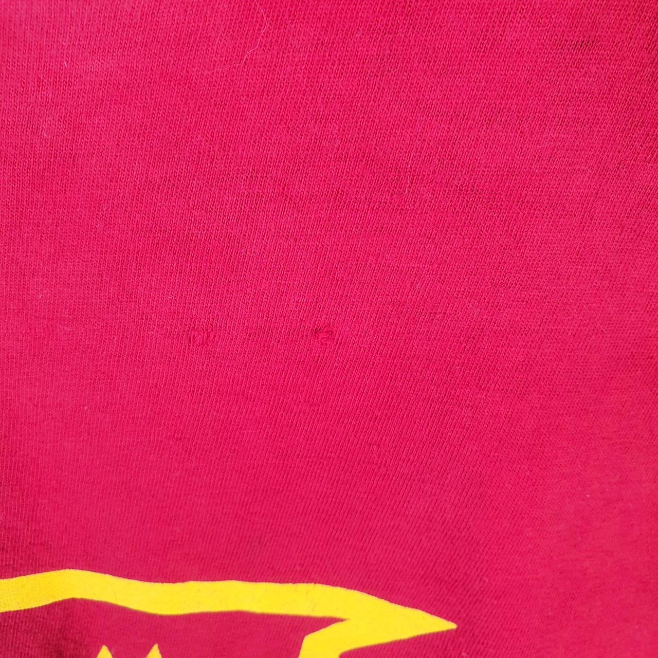 Vintage Munster Rugby Superman Graphic 90s USA Single Stitch T Shirt Men’s XL Red