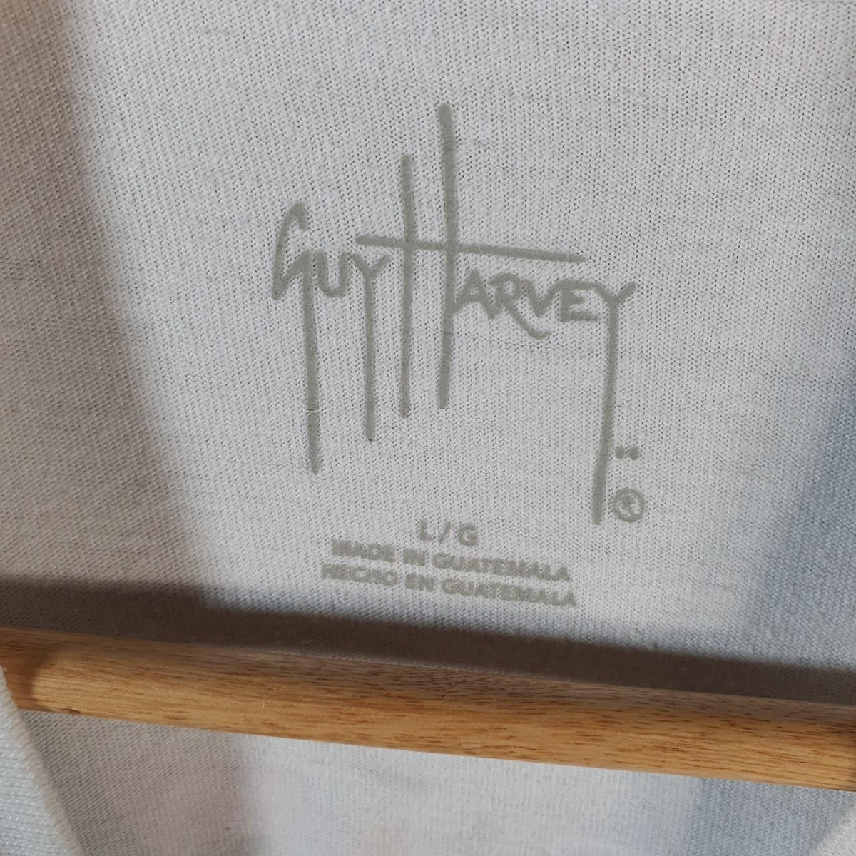 Vintage Guy Harvey Fish Y2K T Shirt Men’s White Large Casual Graphic Logo