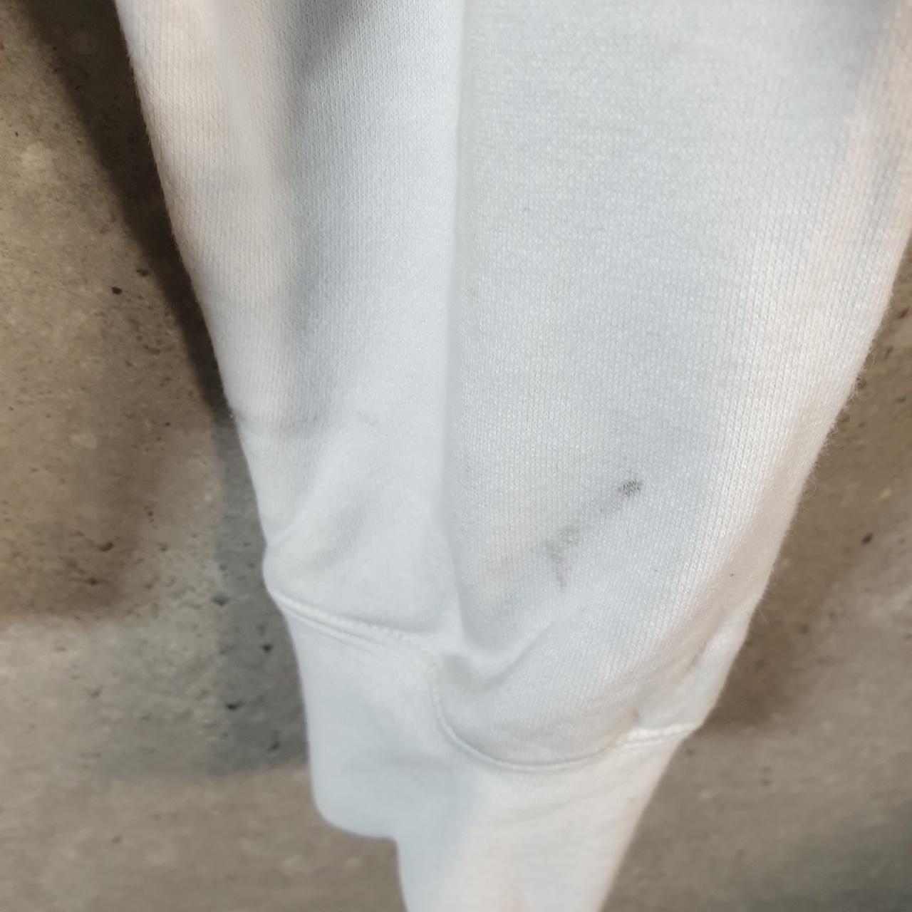 Vintage Nike Club Embroidered Hoodie Men’s Medium White Swoosh Y2K Pullover