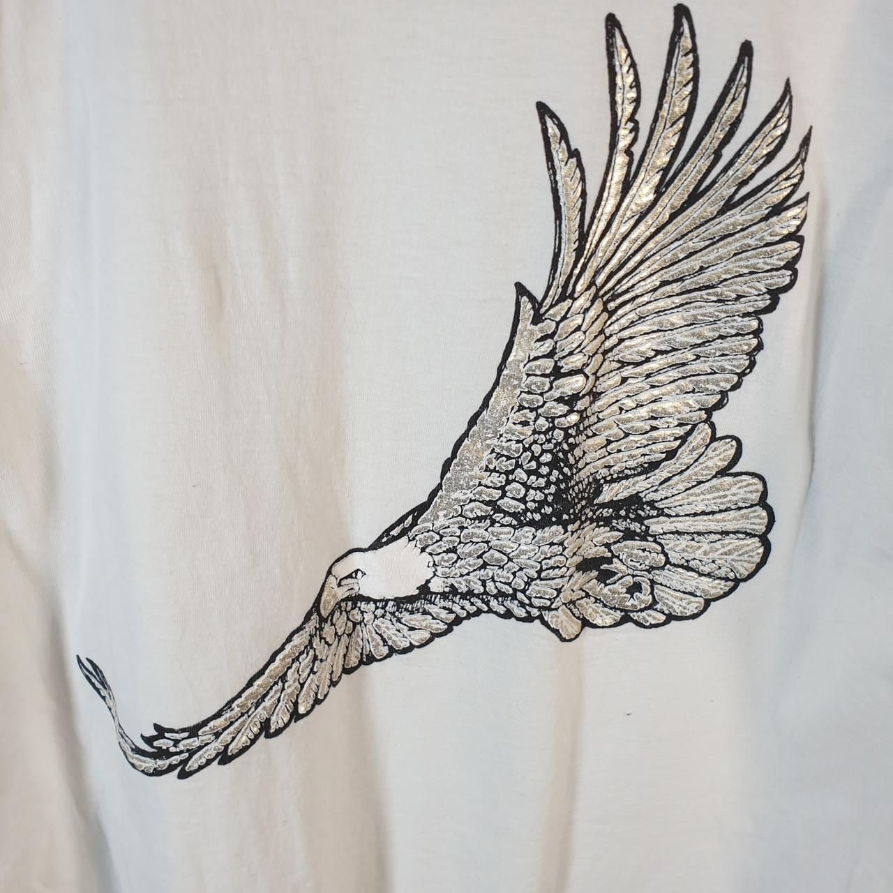 Vintage Winston Eagle Graphic 90s USA Single Stitch T Shirt Men’s XL White