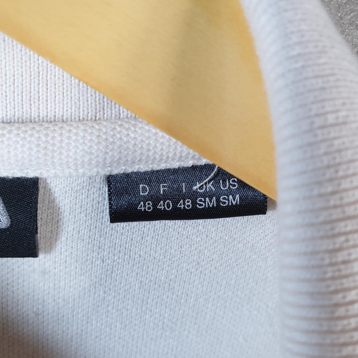 Vintage Fila Polo Shirt Men’s Small White Slim Fit Embroidered Logo