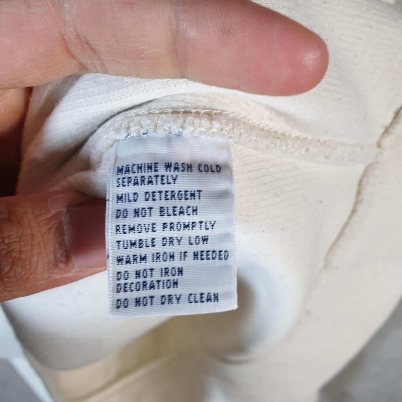 Vintage Ralph Lauren Polo 1/4 Button Sweatshirt Men’s Medium White Cotton Pullover Pony