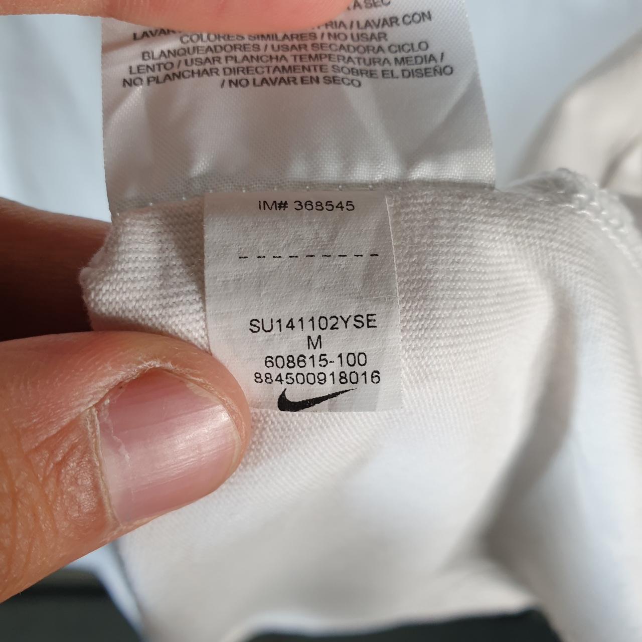 Vintage Nike USA Soccer Spellout T Shirt Men’s Medium White Swoosh Logo