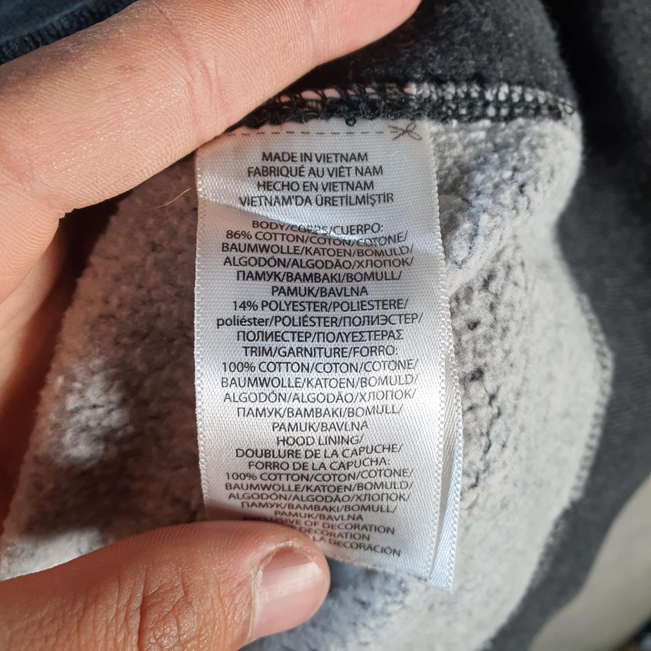 Vintage Ralph Lauren Polo Heavyweight Hoodie Men’s XL Grey Cotton Full Zip Pony