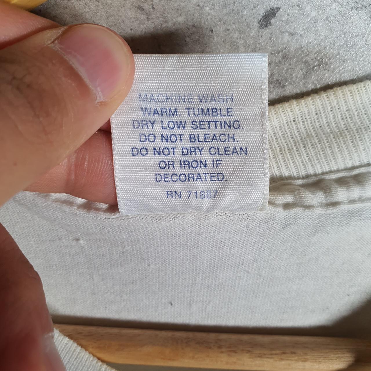 Vintage Centre Star Fishing USA Single Stitch T Shirt Men’s XL White