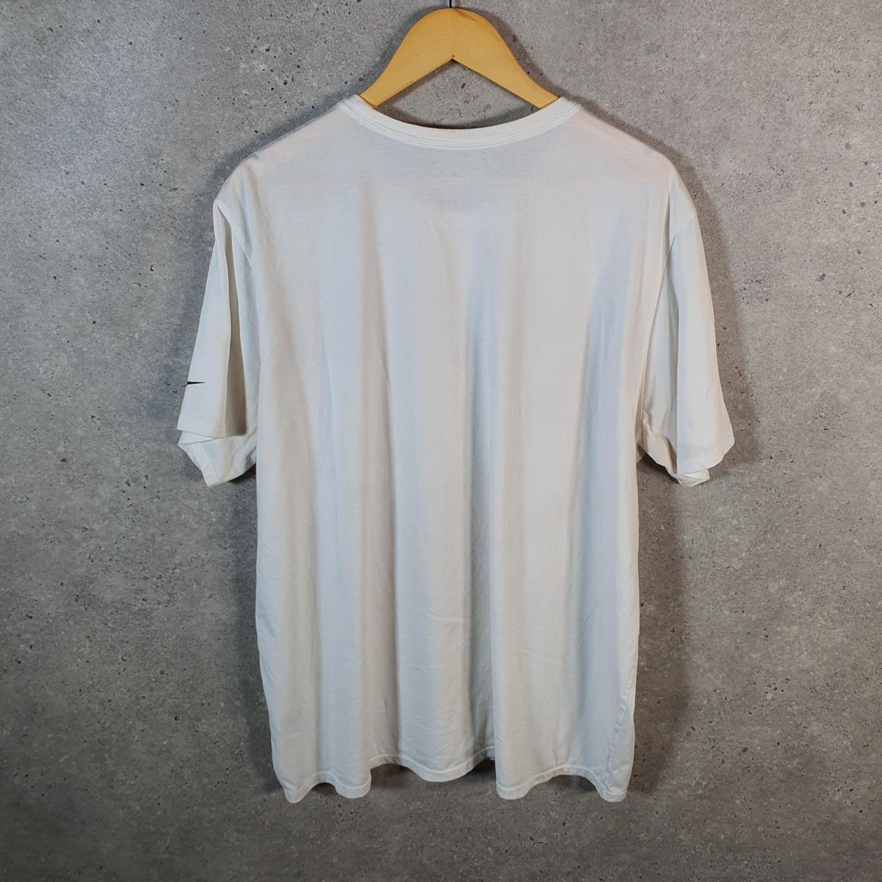 Vintage Nike Golf Dri Fit T Shirt Shirt Men’s 2XL White Logo Athletic C9836