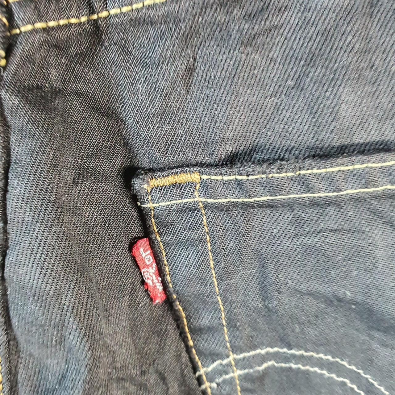 Vintage Levi’s Cut Off Baggy Shorts Jorts Cargo Womens W28 Black Relaxed Denim A4212