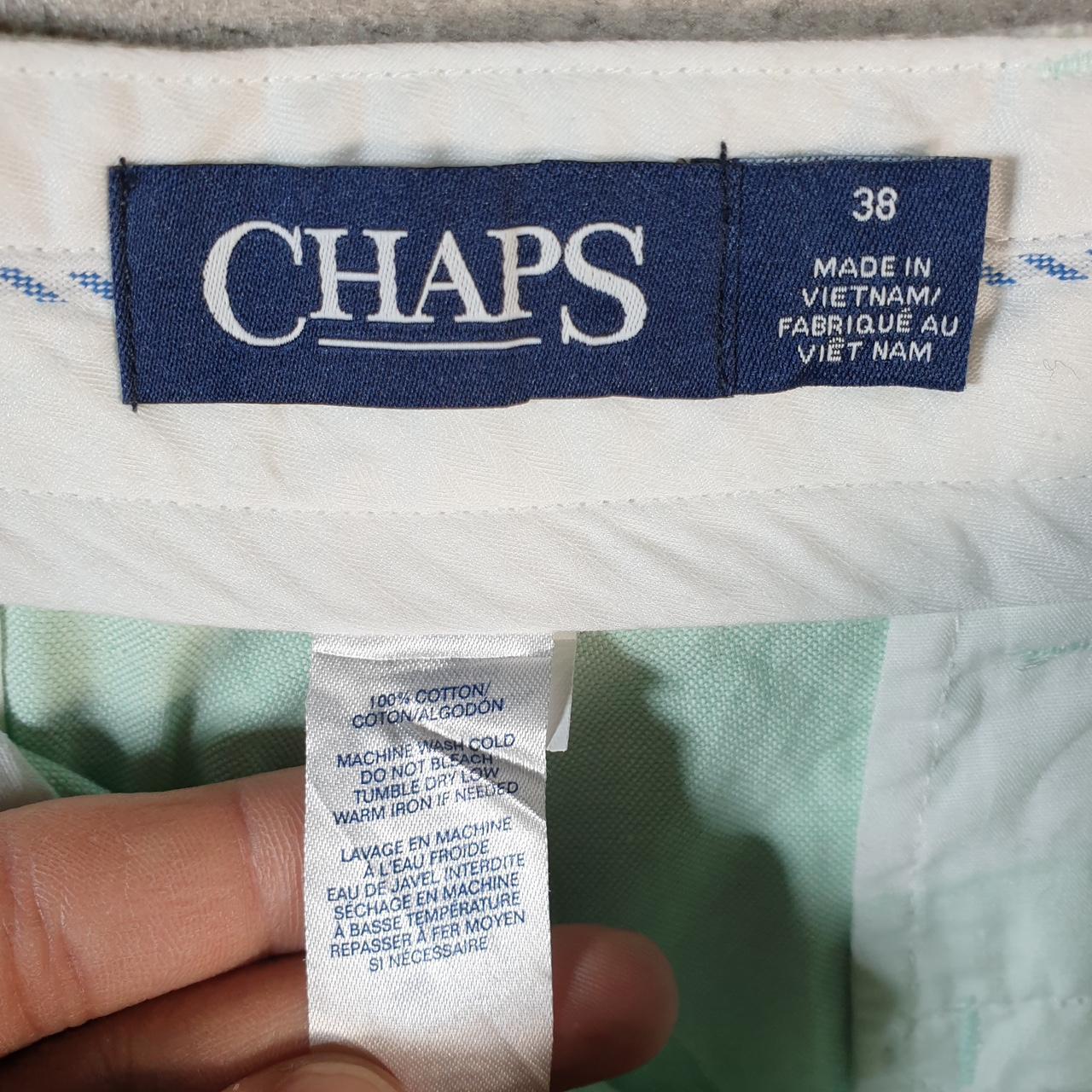 Vintage Chaps Ralph Lauren Polo Shorts Jorts Cargo Men’s W38 Blue Baggy Cotton