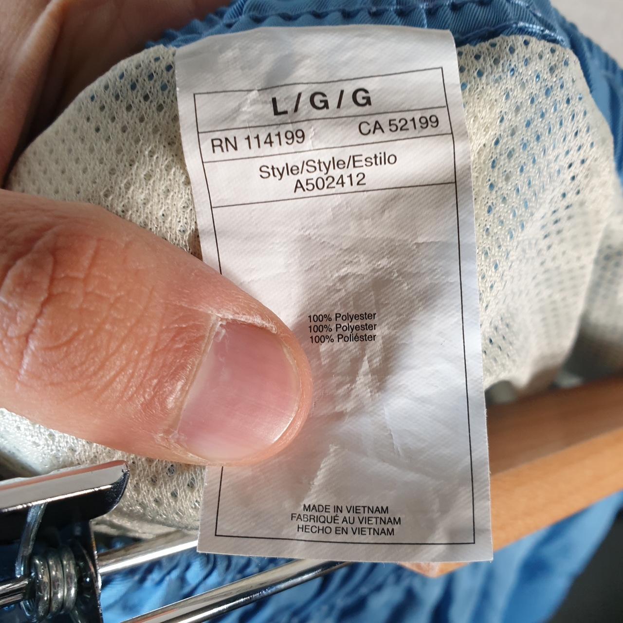 Vintage Quiksilver Chino Shorts Jorts Cargo Men’s Large Blue Baggy Cotton