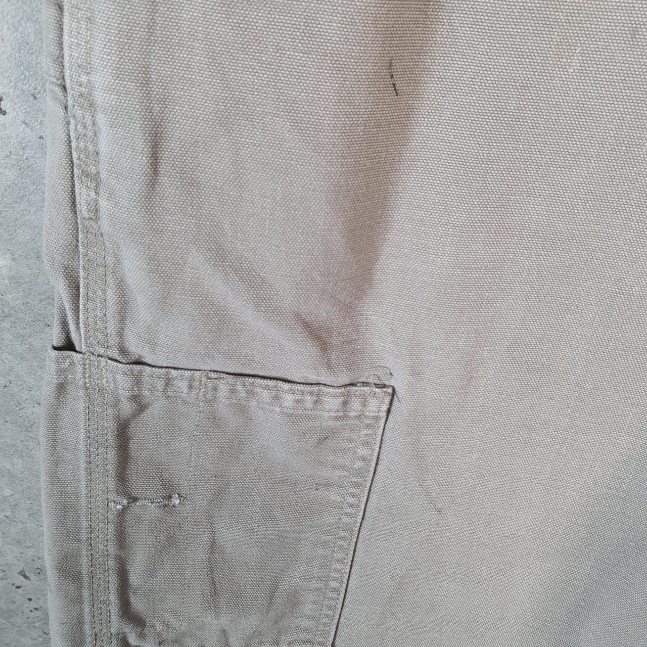 Vintage Carhartt Baggy Carpenter Shorts Jorts Cargo Men’s W38 Grey Relaxed Fit Workwear Big Fish Vintage
