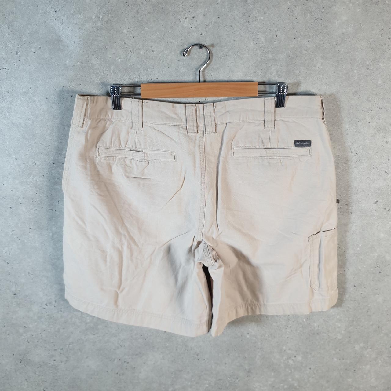 Vintage Columbia Carpenter Shorts Jorts Cargo Men’s W38 Brown Athletic Hiking Baggy