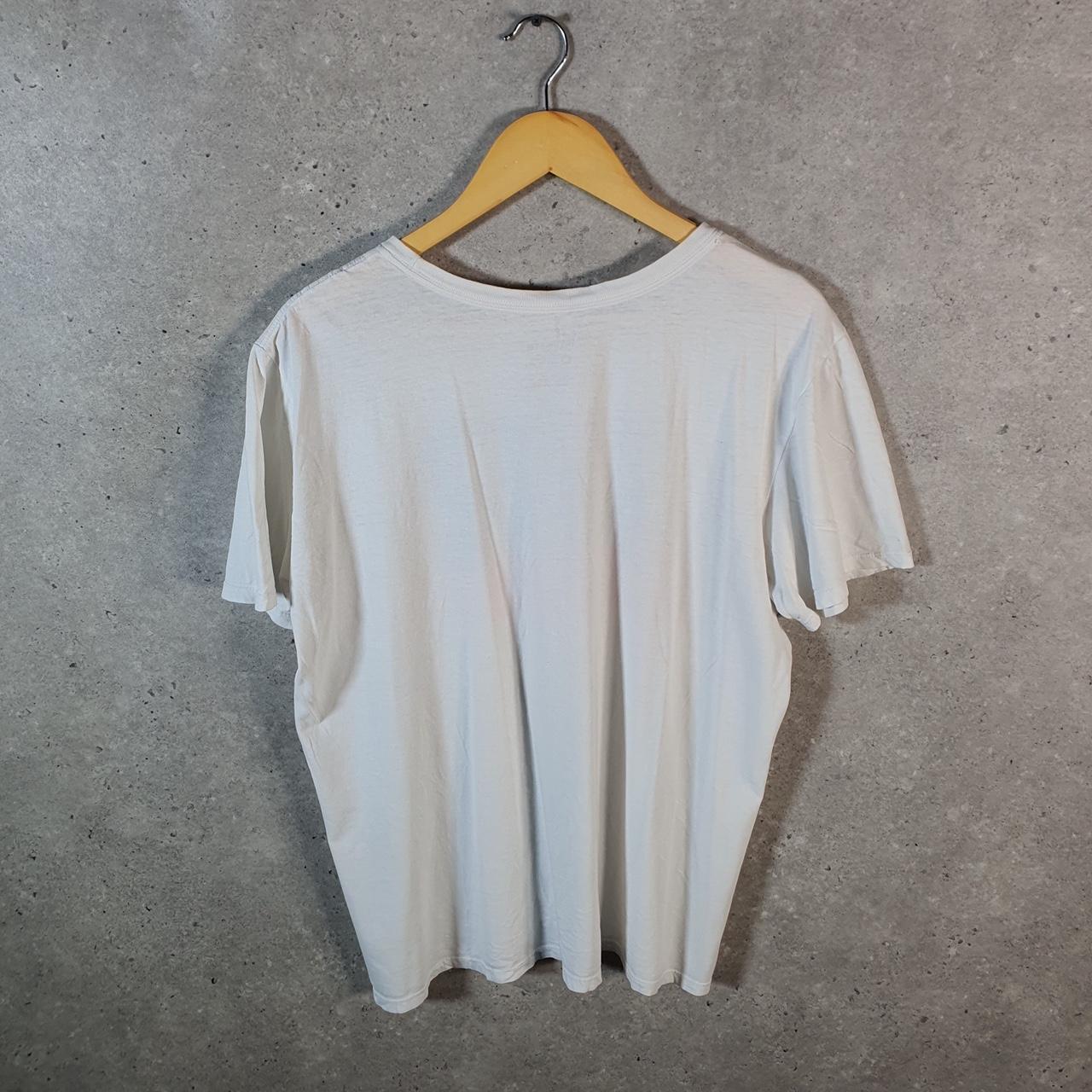 Vintage Nike Air Sickness Spellout T Shirt Men’s Large White Logo Swoosh Athletic