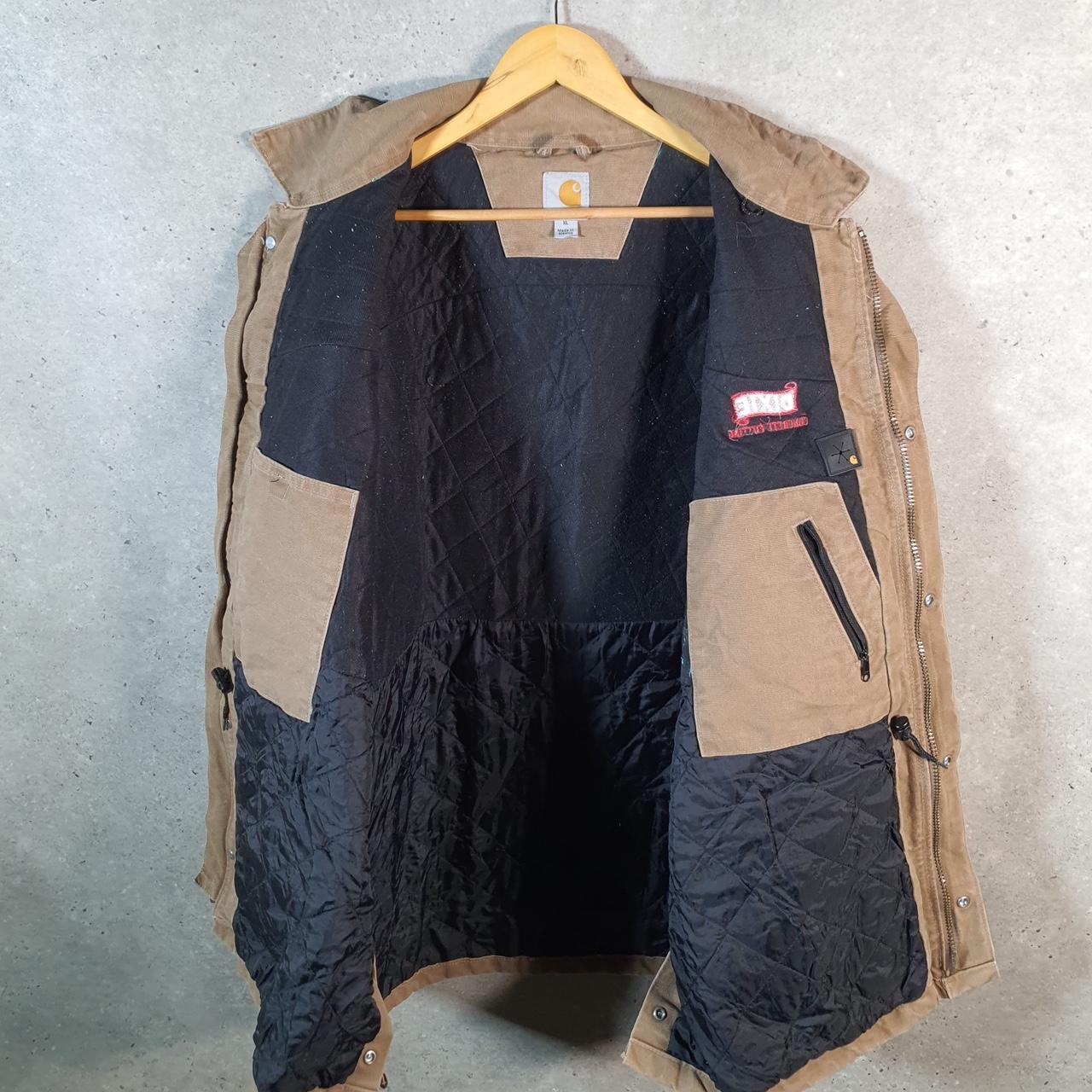 Vintage Carhartt Duck Rancher Quilted Jacket Men’s XL Brown Workwear USA G2103