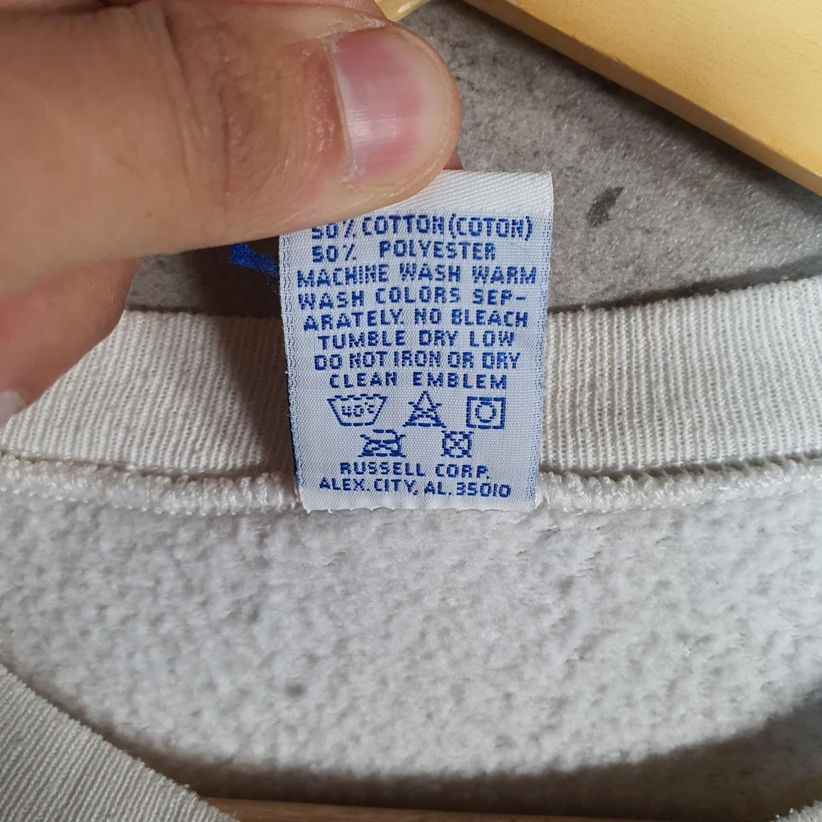 Vintage Russell Athletic Penn State USA Sweatshirt Men’s XL White Pullover