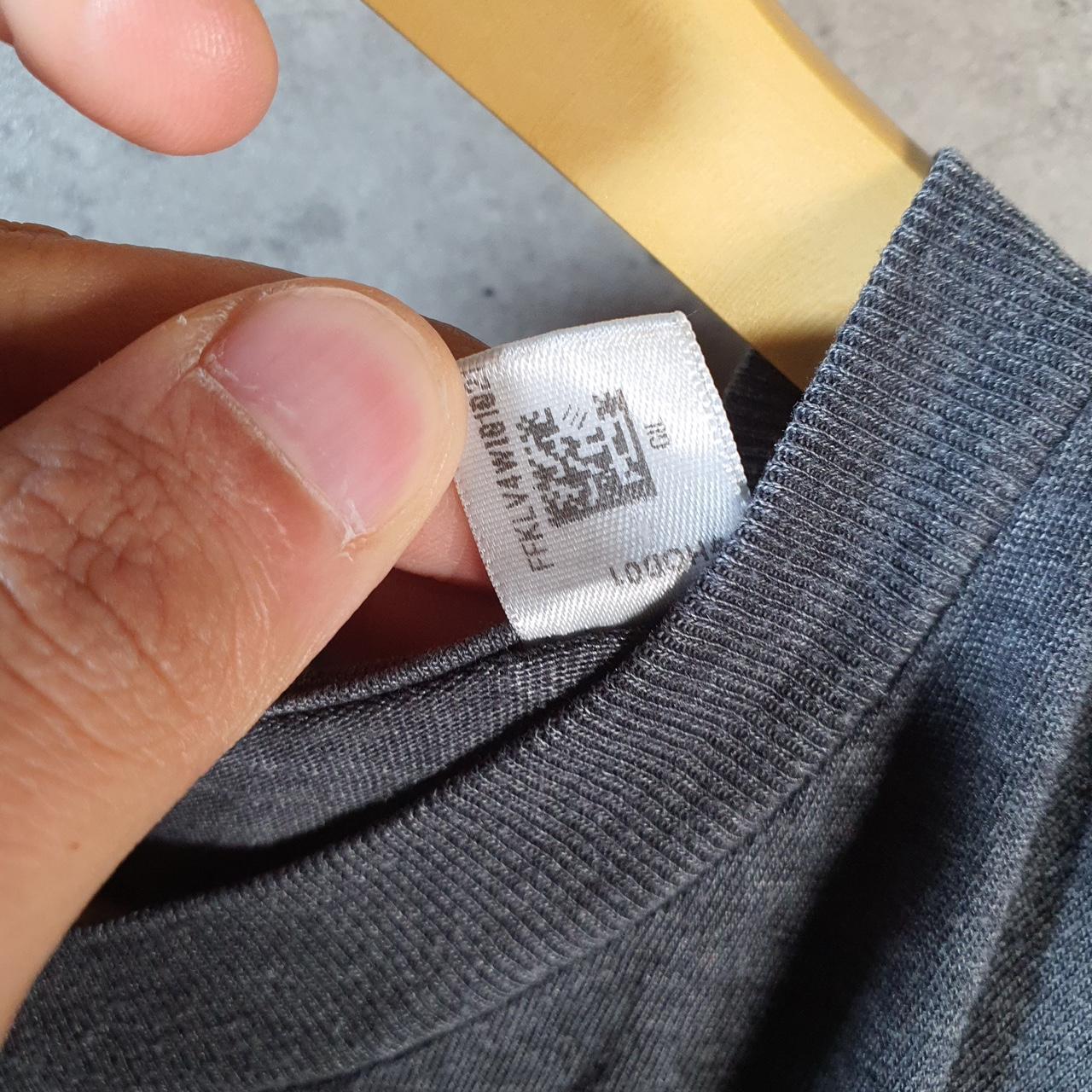 Vintage Adidas Amplifier T Shirt Men’s Medium Grey Three Stripes Logo Athletic