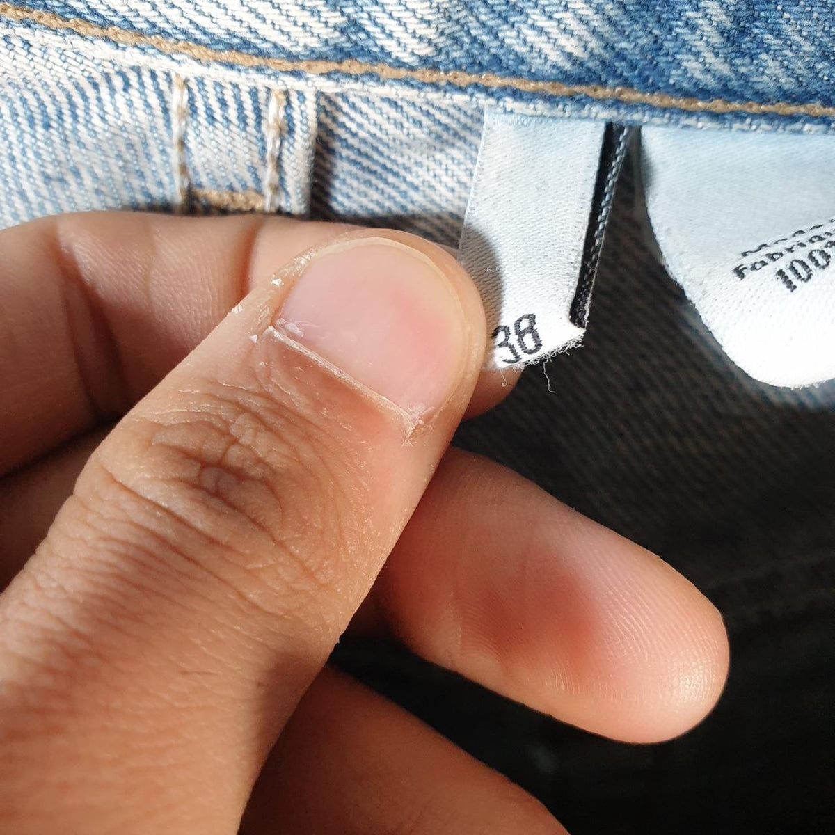 Vintage Calvin Klein Baggy Shorts Jorts Cargo Mens W38 Blue Relaxed Denim