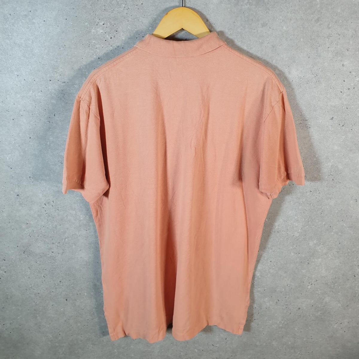 Vintage Ralph Lauren Polo Shirt Men’s Large Pink Classic Fit Embroidered Pony