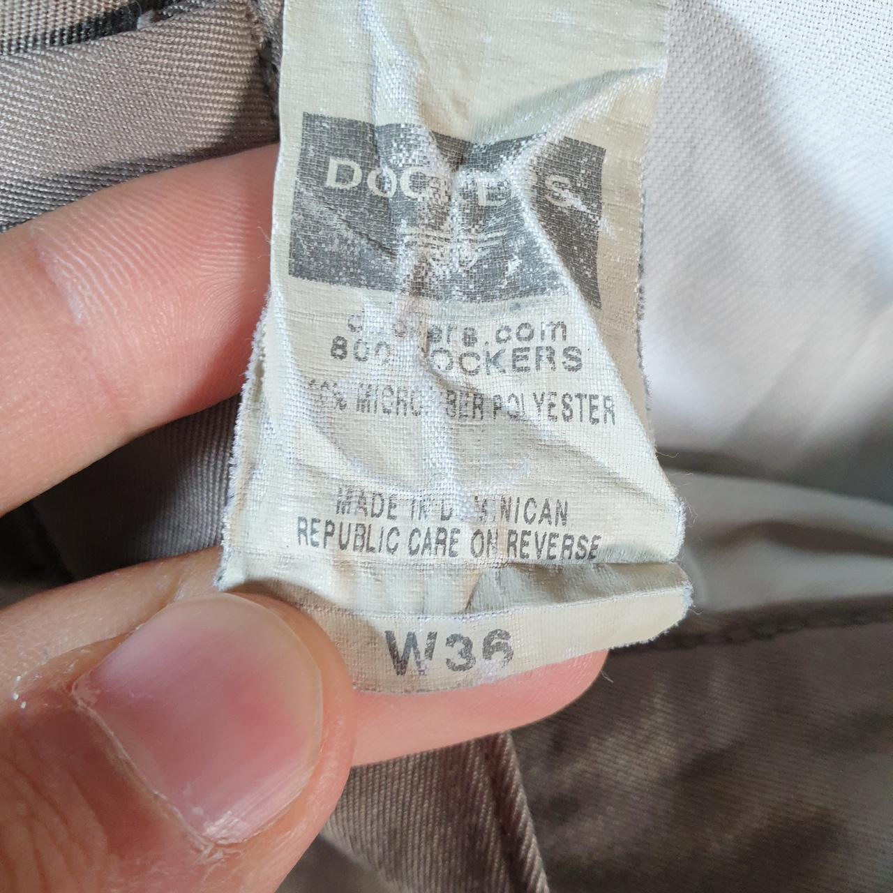 Vintage Dockers Chino Shorts Jorts Cargo Men’s W36 Brown Baggy Cotton A4269