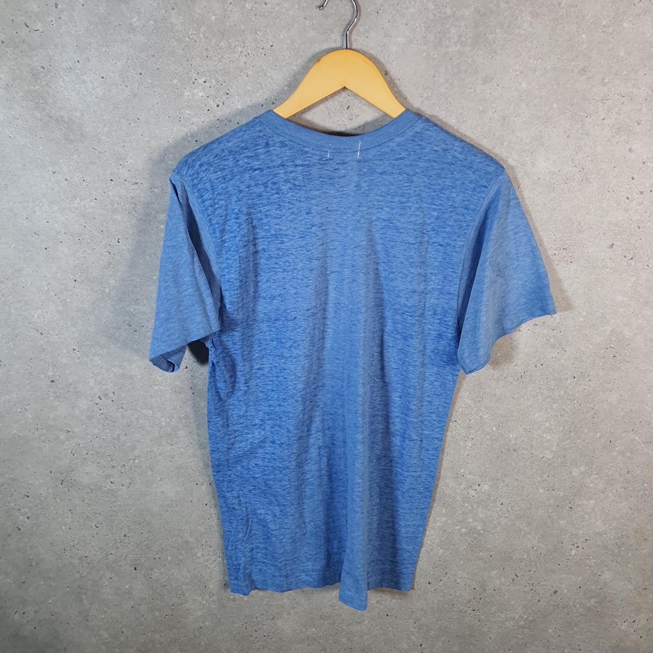 Vintage Waterton Park Alberta Canada USA Single Stitch T Shirt Men’s Medium Blue