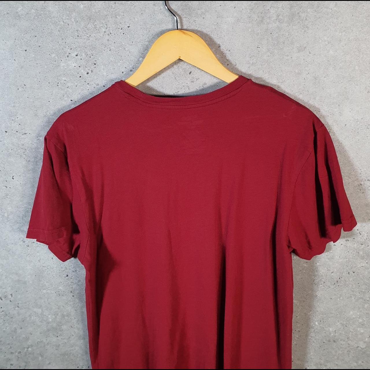 Vintage Ralph Lauren Polo T Shirt Men’s Medium Red Embroidered Pony Classic Fit C9118