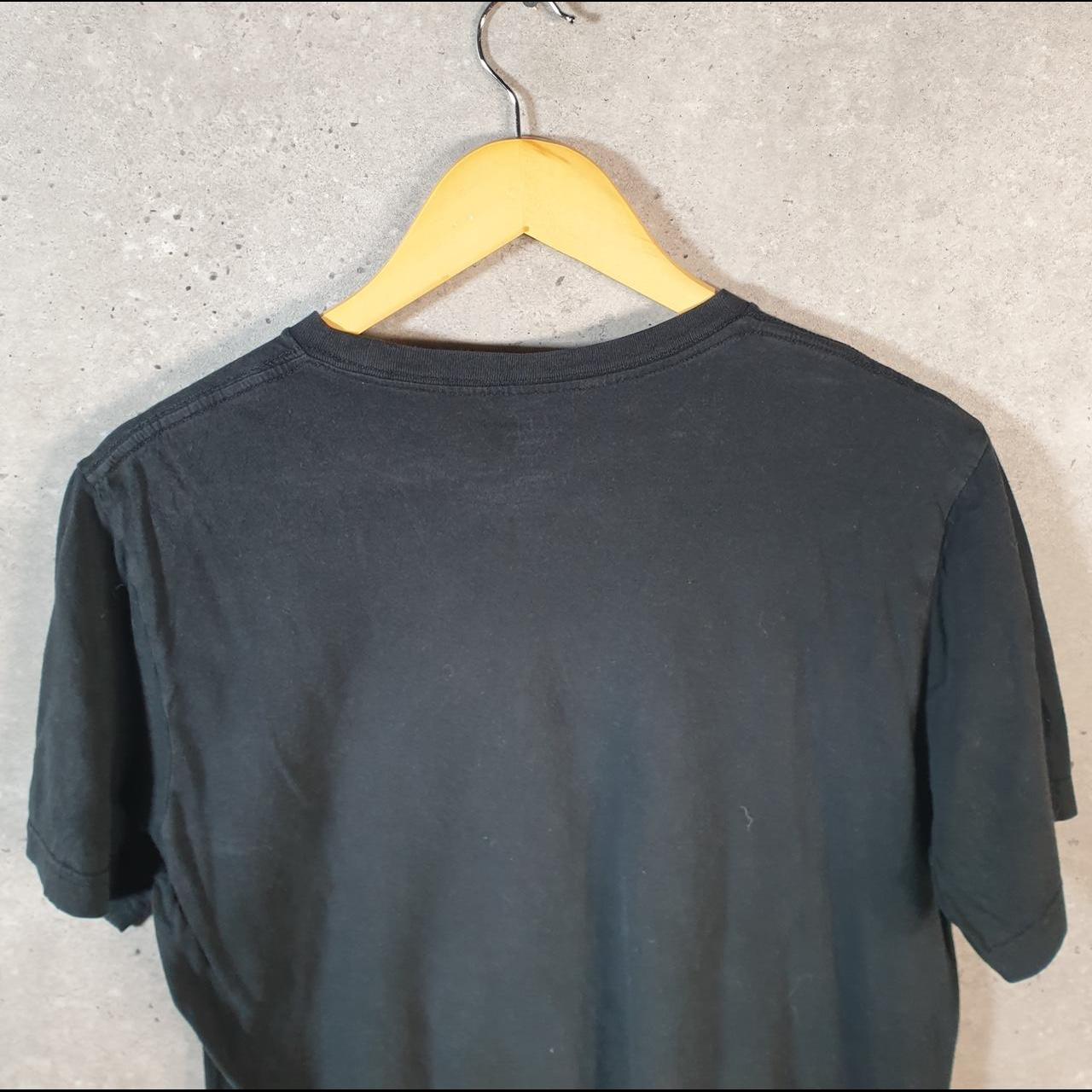 Vintage Ralph Lauren Polo T Shirt Men’s Medium Black Embroidered Classic Fit Pony C9053