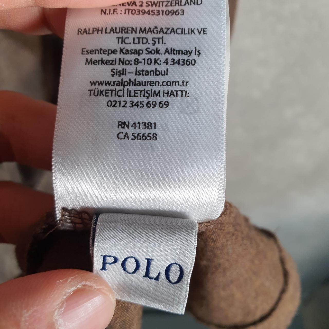 Vintage Ralph Lauren Polo Sport T Shirt Men’s XL Brown Custom Fit Embroidered Pony C8626
