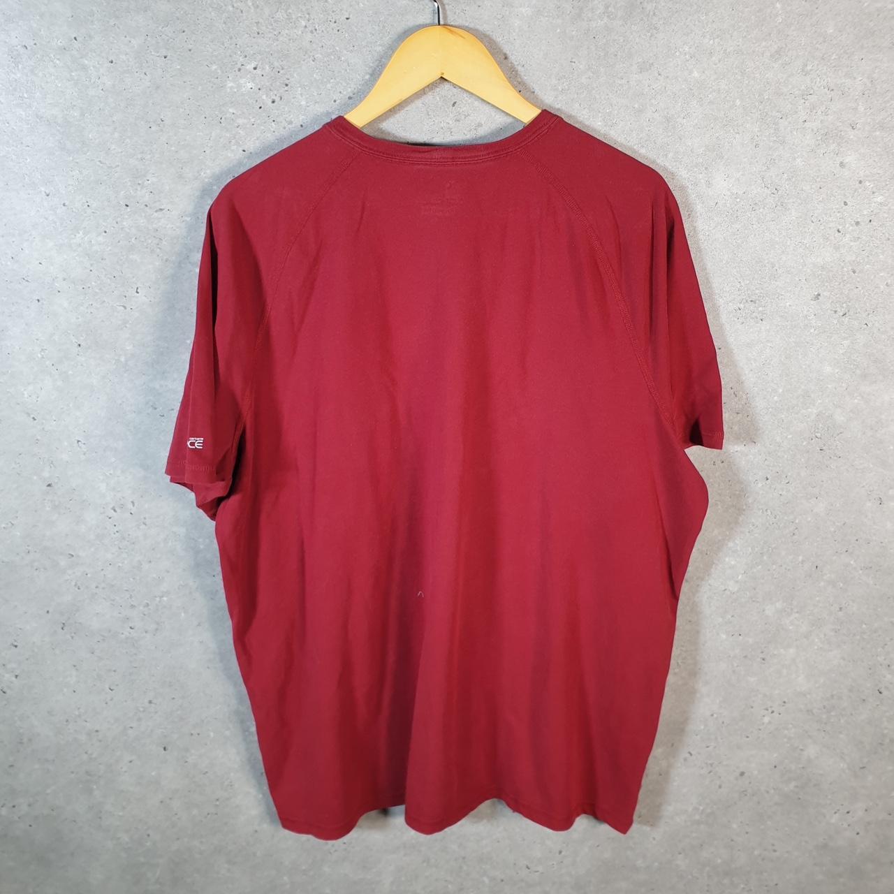 Vintage Carhartt Pocket T Shirt Men’s XL Red Workwear Chore Utility Relaxed Fit C9188