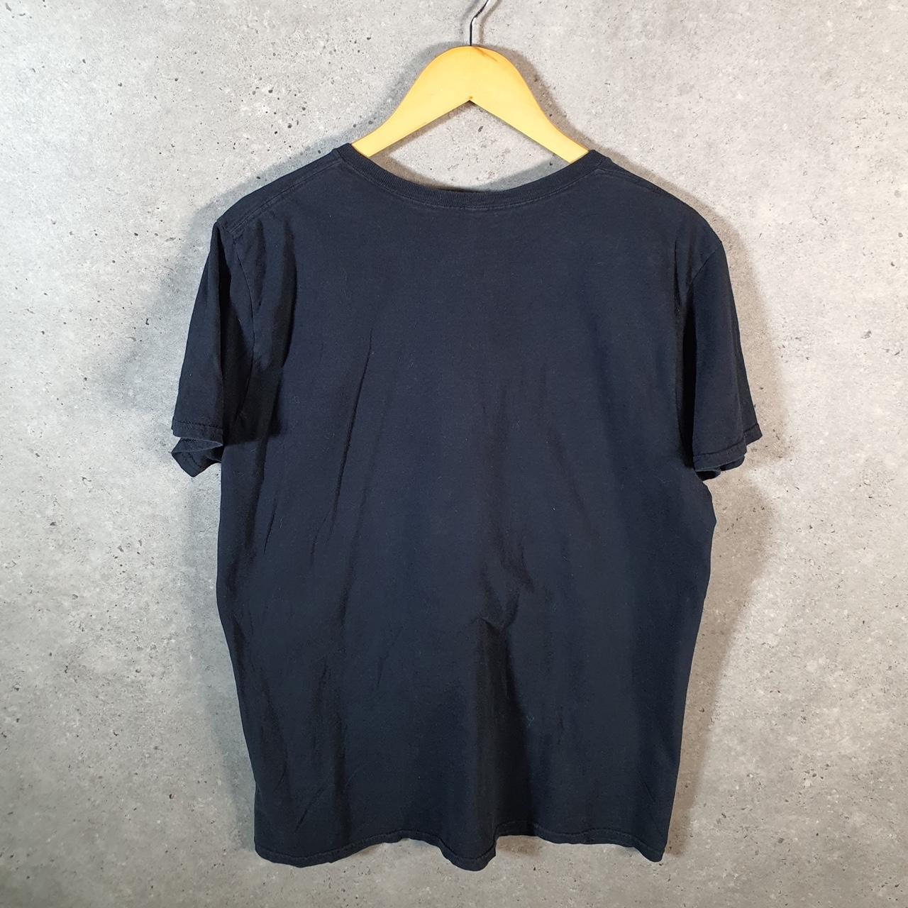 Vintage Marvel Avengers Assemble T Shirt Men’s Large Black Spellout Graphic