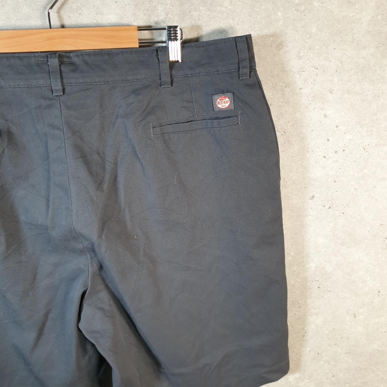 Vintage Red Kap Chino Shorts Jorts Cargo Men’s W42 Grey Baggy Cotton