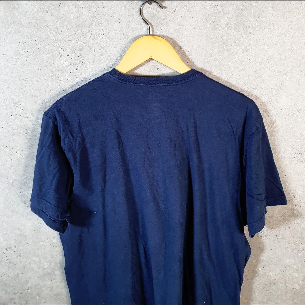 Vintage Ralph Lauren Polo T Shirt Men’s Large Blue Embroidered Classic Fit Pony C9075