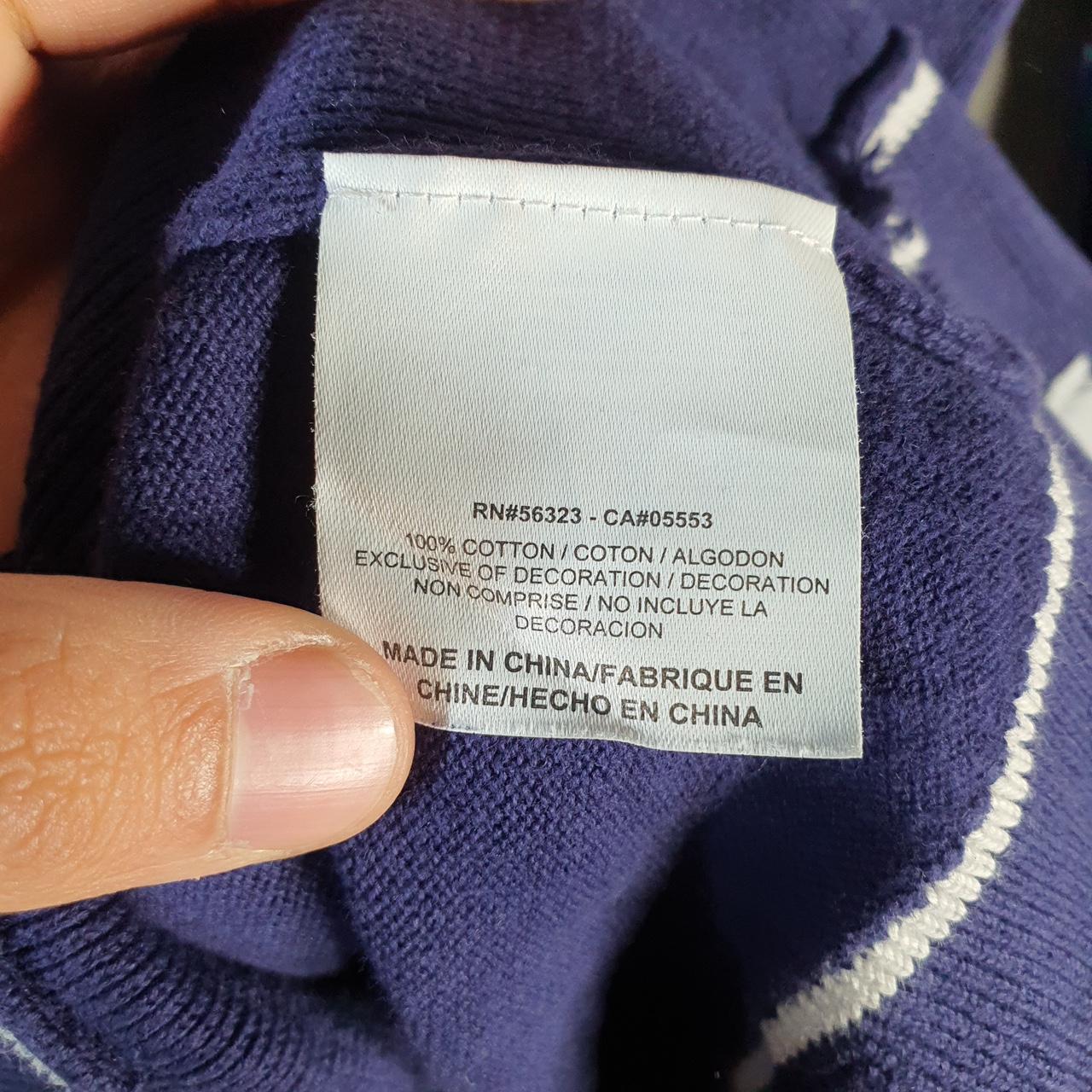 Vintage Nike Knit Club Sweatshirt Womens Small Navy Blue Swoosh Y2K Pullover Logo