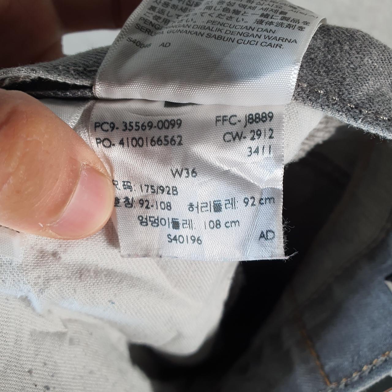 Vintage Levi’s 569 Baggy Shorts Jorts Cargo Mens W36 Grey Relaxed Denim