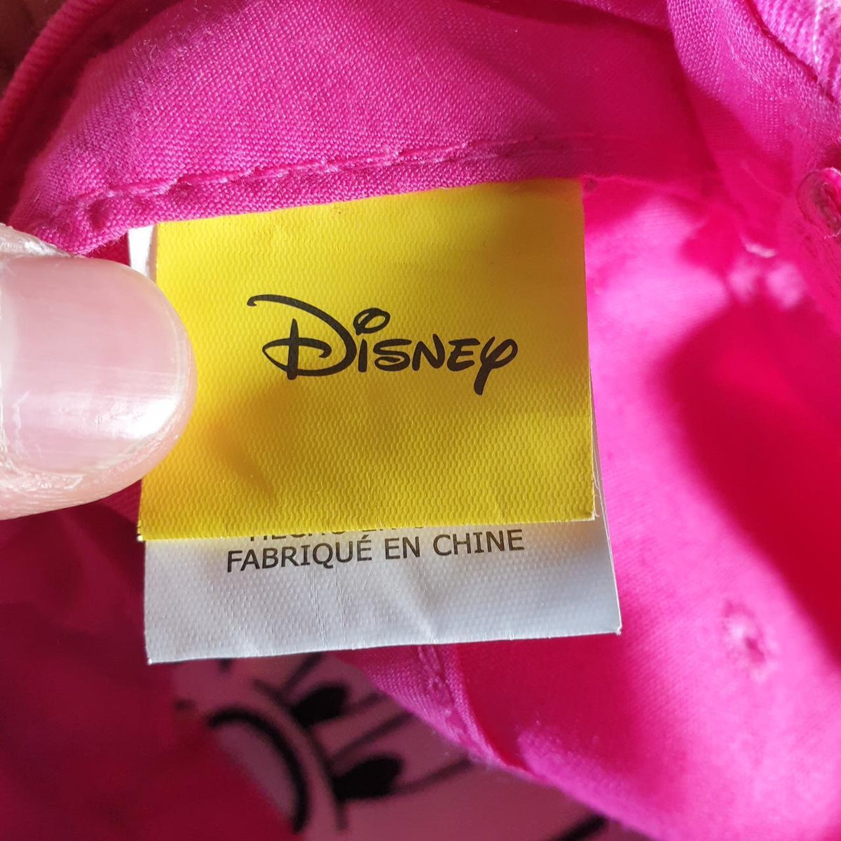Vintage Disney Minnie Mouse Cap Girls USA Spellout Athletic Adjustable C8545