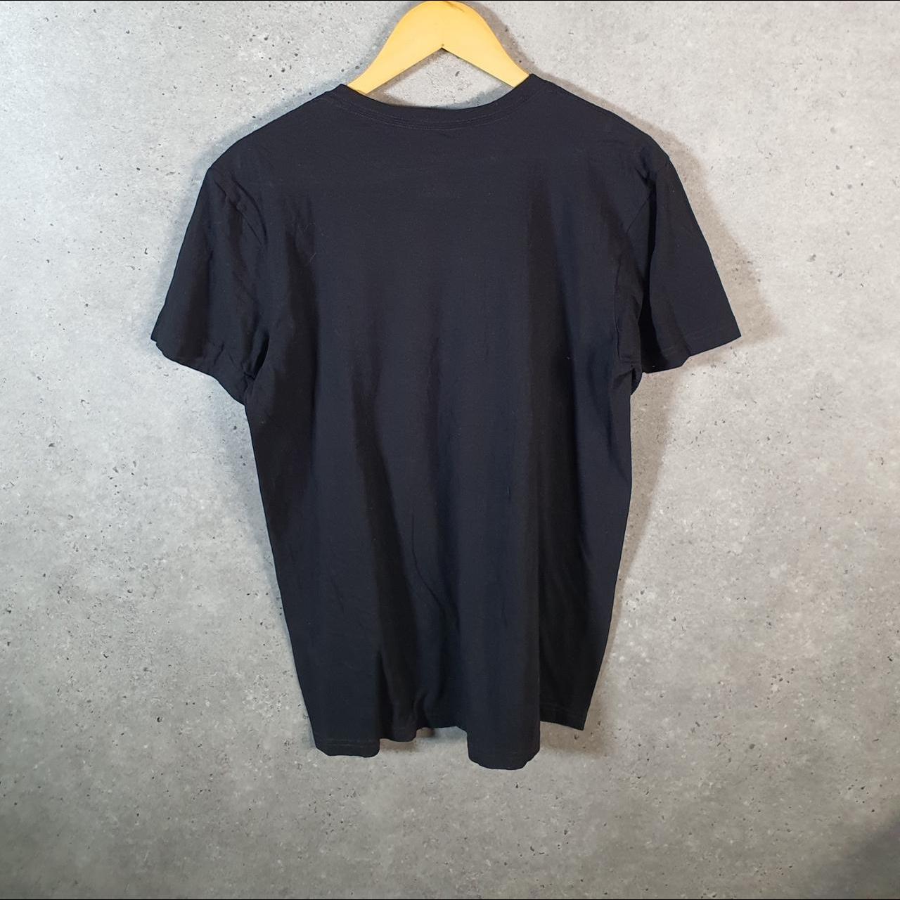 Vintage Ralph Lauren Polo T Shirt Men’s Medium Black Embroidered Pony Classic Fit C9139